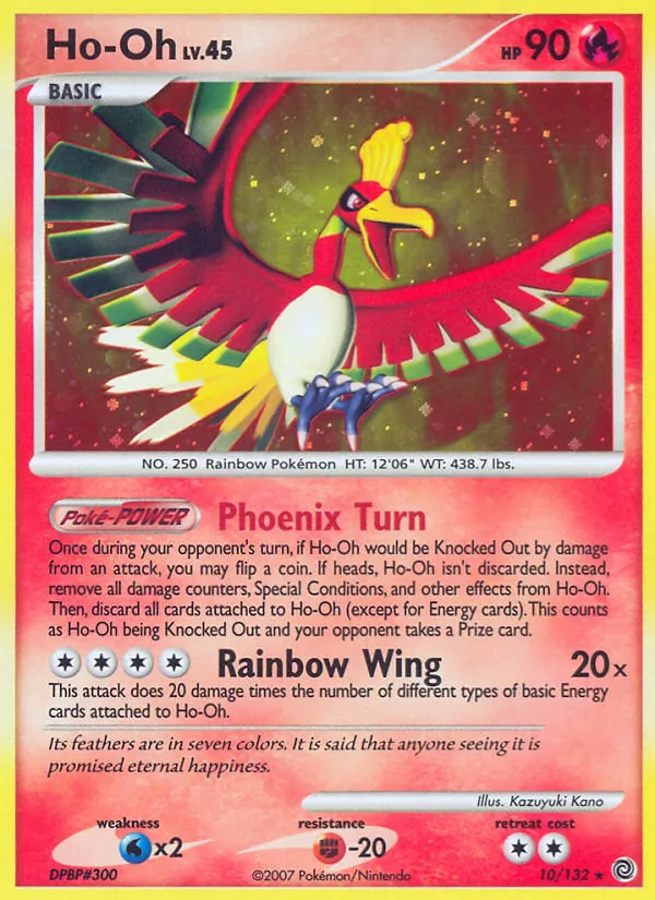 10 Ho-Oh – Secret Wonders