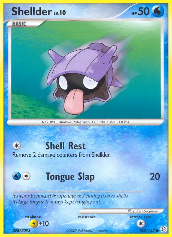 105 Shellder – Secret Wonders