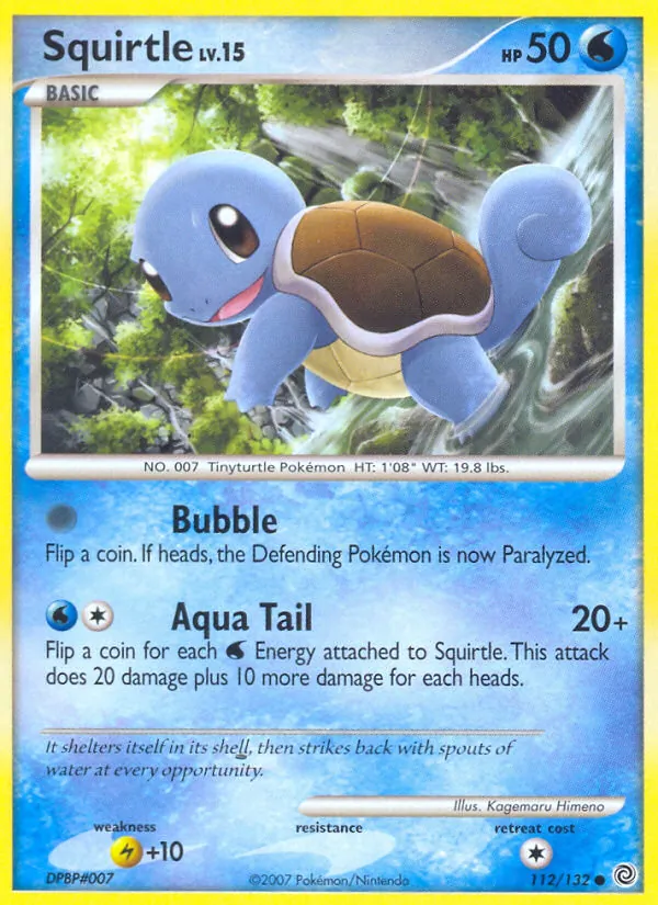 112 Squirtle – Secret Wonders