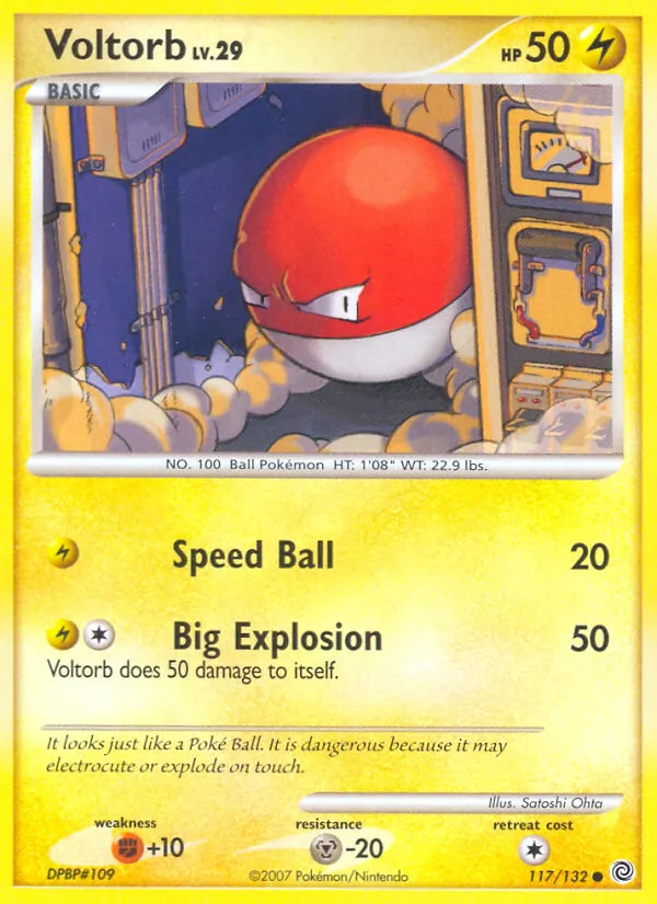 117 Voltorb – Secret Wonders