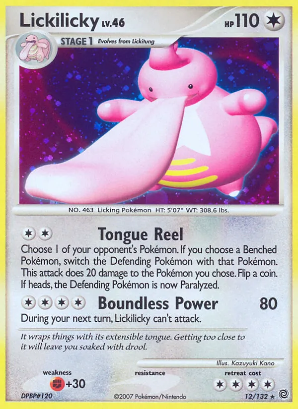 12 Lickilicky – Secret Wonders
