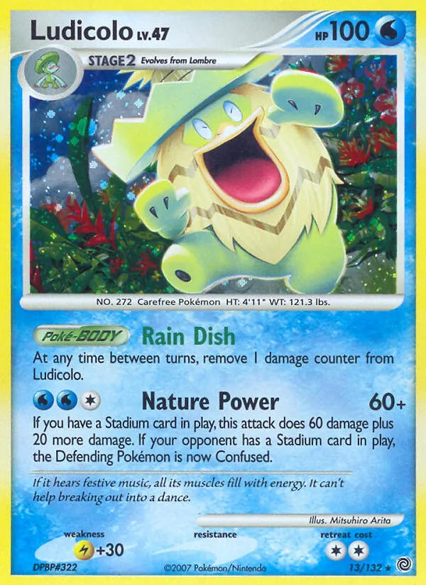 13 Ludicolo – Secret Wonders
