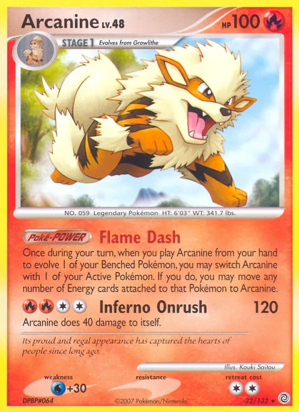 22 Arcanine – Secret Wonders