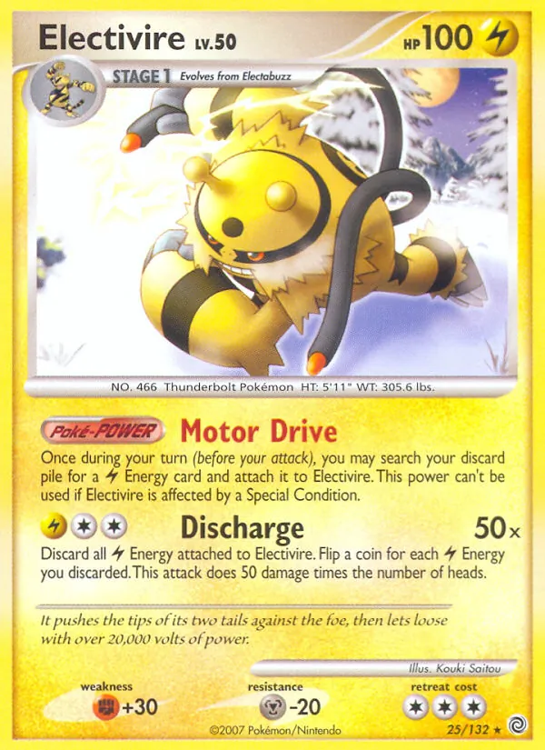 25 Electivire – Secret Wonders