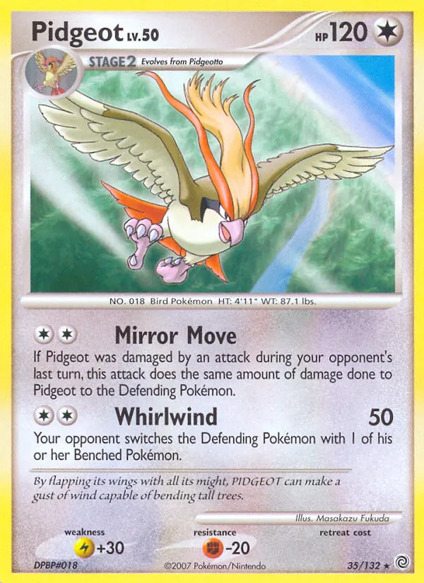 35 Pidgeot – Secret Wonders