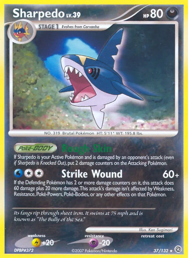 37 Sharpedo – Secret Wonders
