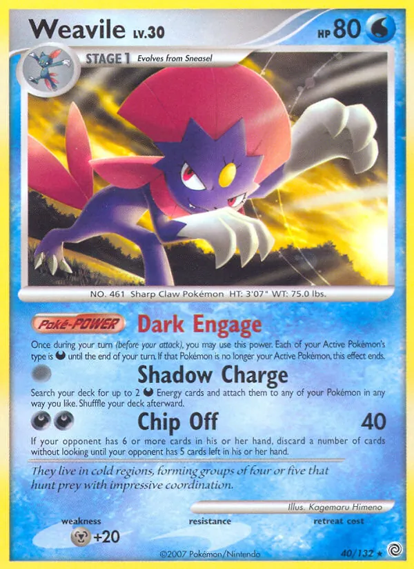 40 Weavile – Secret Wonders