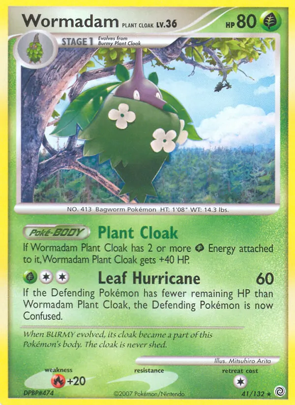 41 Wormadam Plant Cloak – Secret Wonders