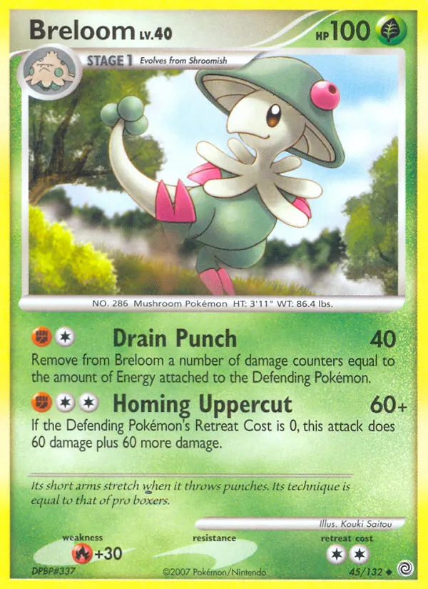 45 Breloom – Secret Wonders