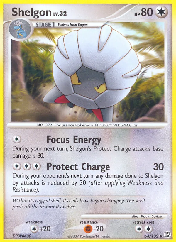 64 Shelgon – Secret Wonders