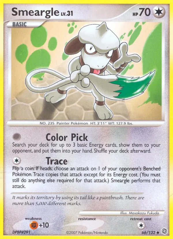 66 Smeargle – Secret Wonders