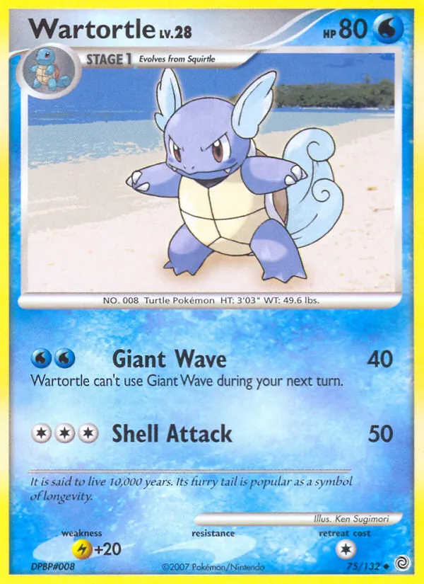 75 Wartortle – Secret Wonders