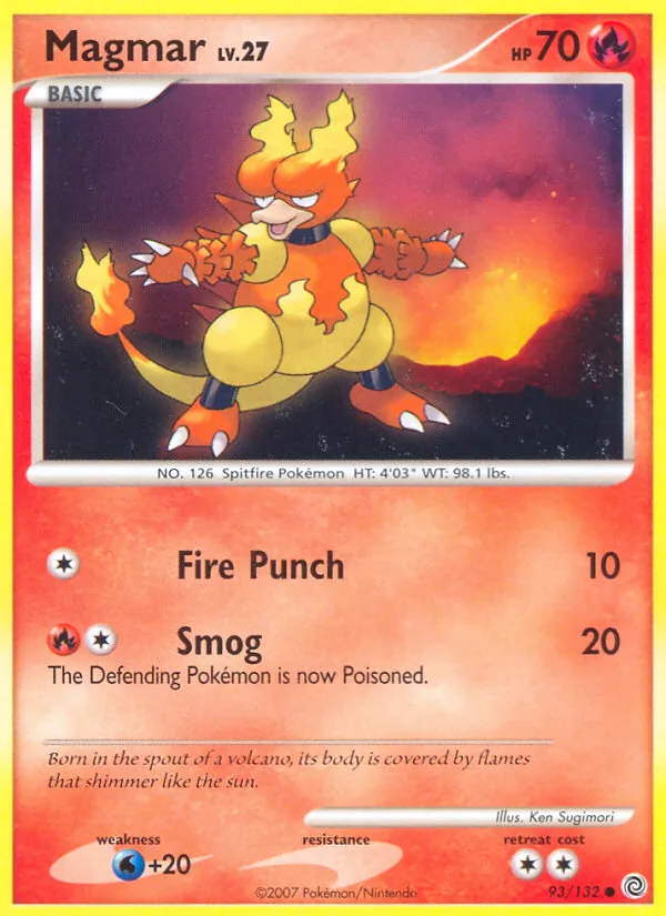 93 Magmar – Secret Wonders