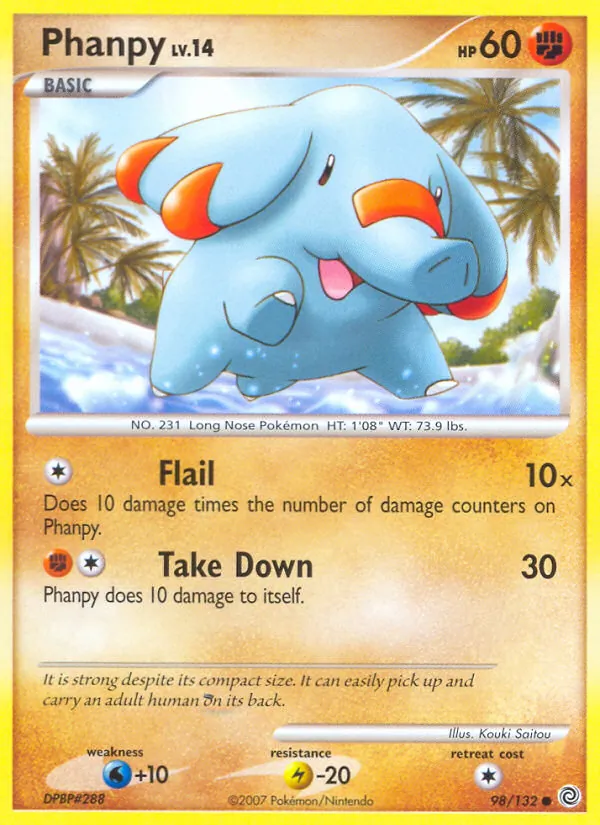 98 Phanpy – Secret Wonders