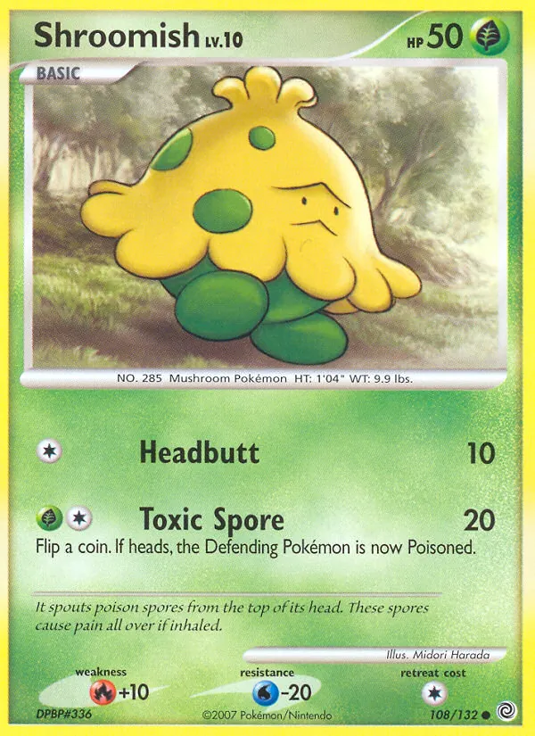 108-RH Shroomish – Secret Wonders