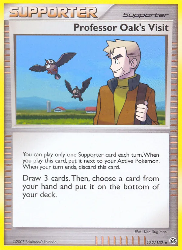 122-RH Professor Oak's Visit – Secret Wonders