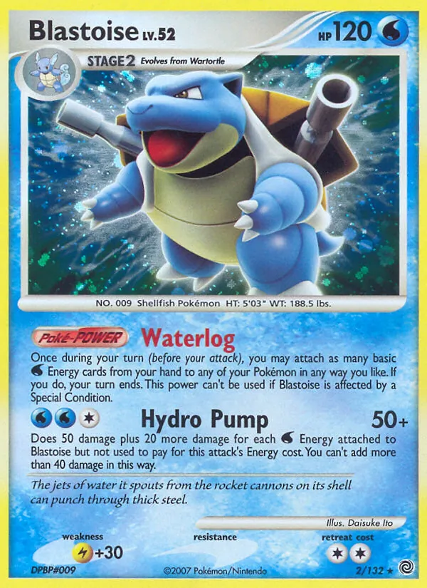 2-RH Blastoise – Secret Wonders