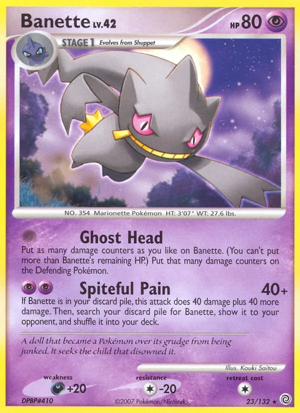 23-RH Banette – Secret Wonders