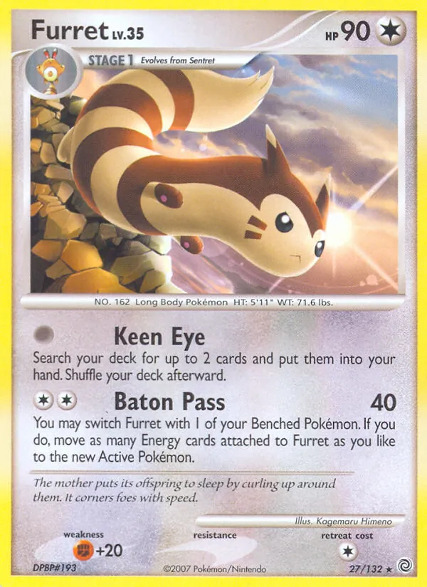 27-RH Furret – Secret Wonders