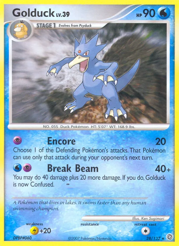 28-RH Golduck – Secret Wonders
