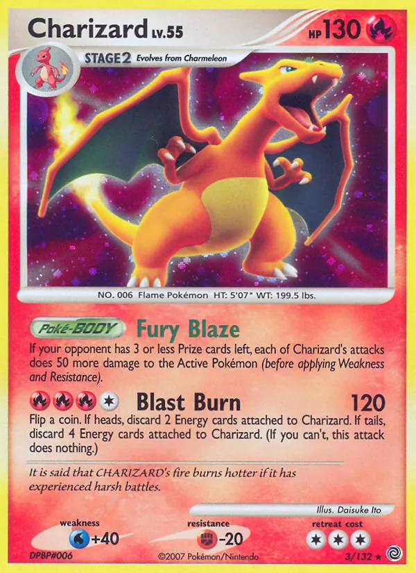 3-RH Charizard – Secret Wonders