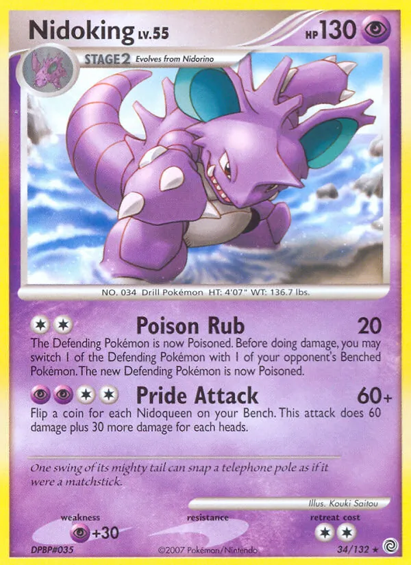 34-RH Nidoking – Secret Wonders