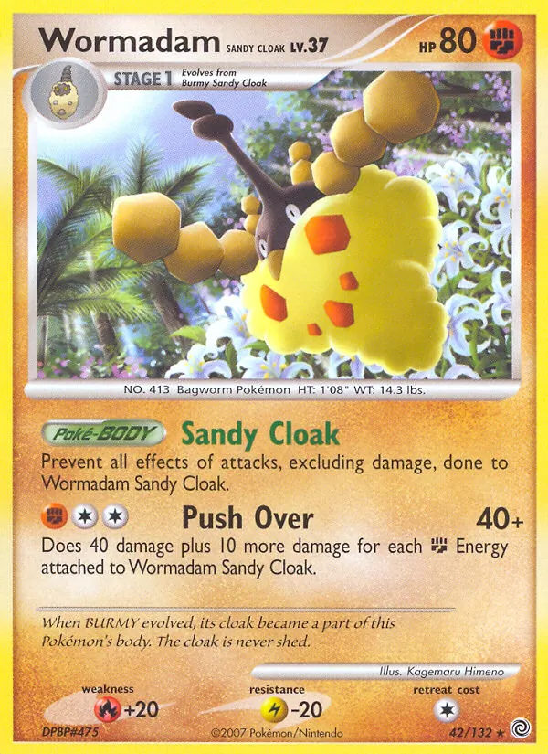 42-RH Wormadam Sandy Cloak – Secret Wonders
