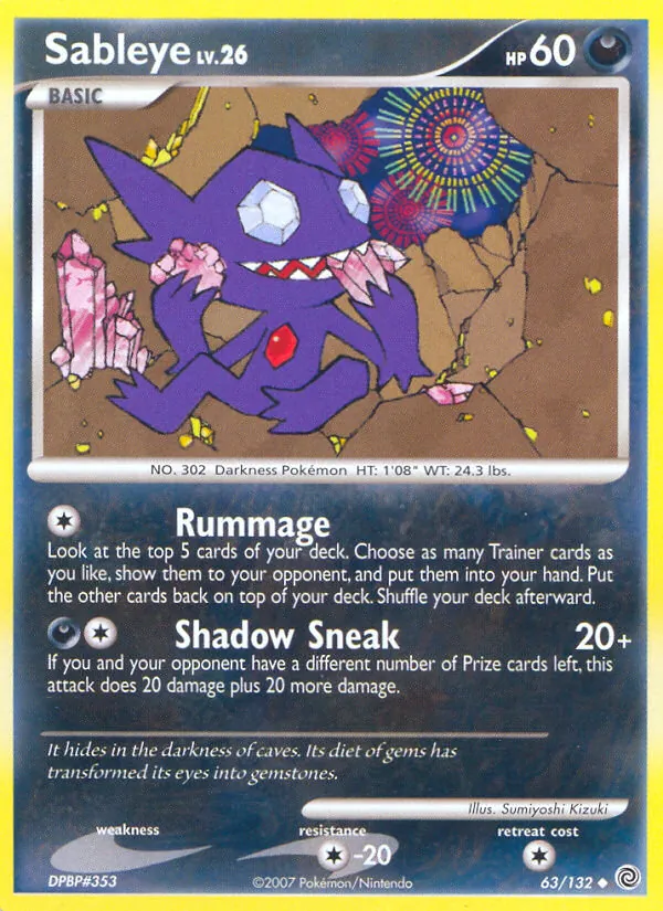 63-RH Sableye – Secret Wonders