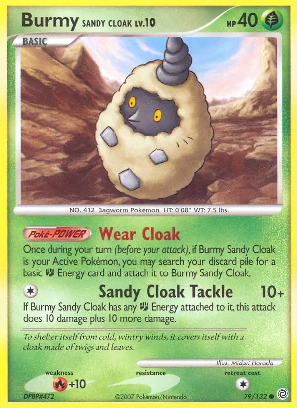79-RH Burmy Sandy Cloak – Secret Wonders