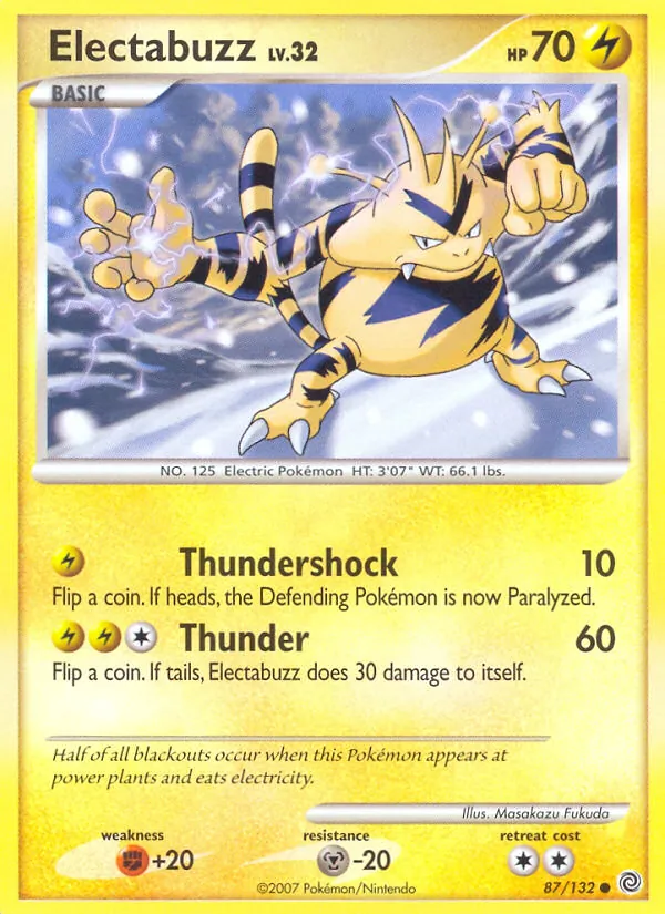 87-RH Electabuzz – Secret Wonders