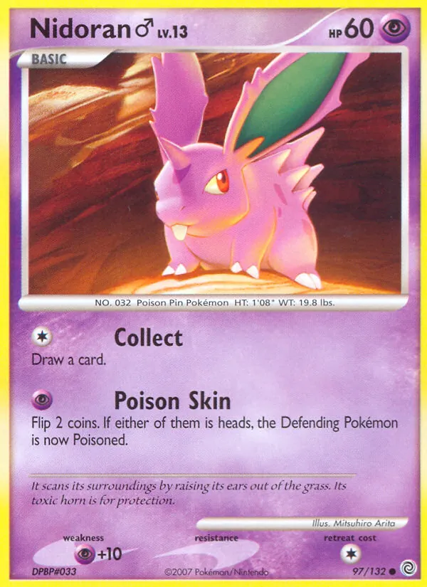 97-RH Nidoran♂ – Secret Wonders