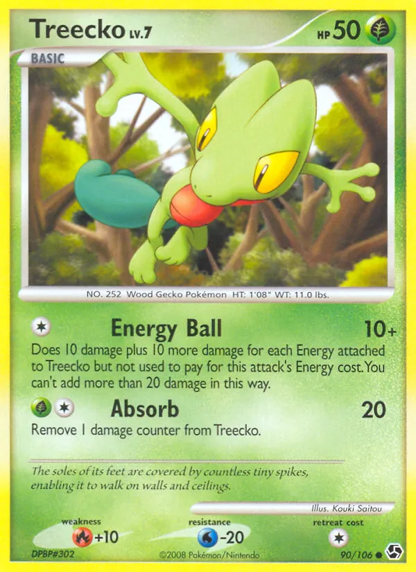 90 Treecko – Great Encounters