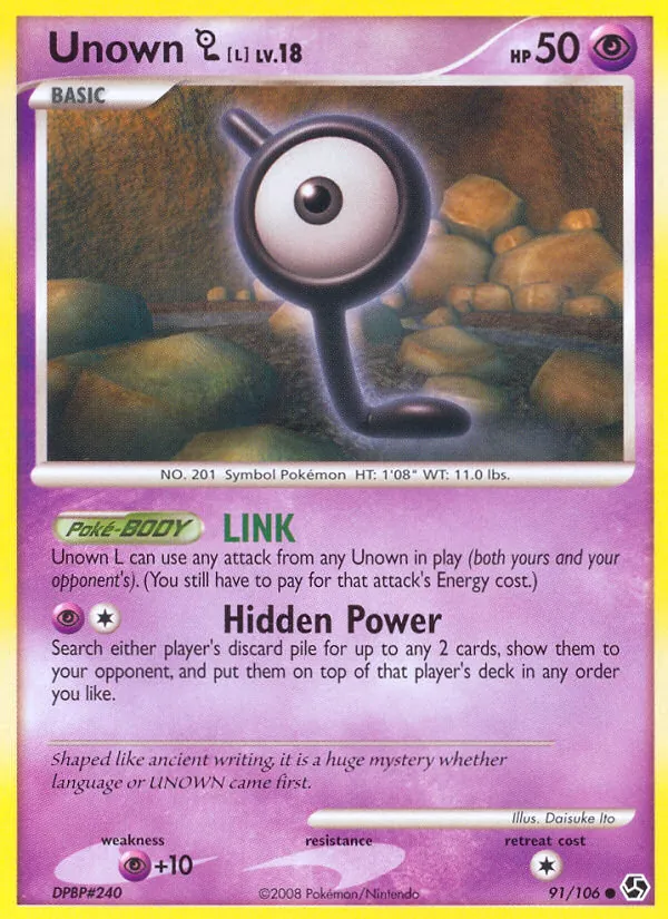 91 Unown L – Great Encounters