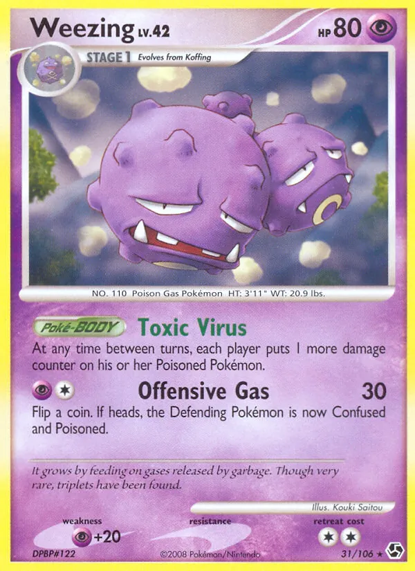 31-RH Weezing – Great Encounters