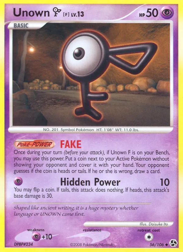 56-RH Unown F – Great Encounters