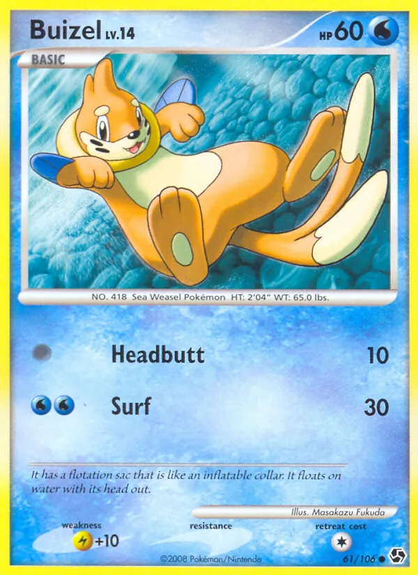 61-RH Buizel – Great Encounters