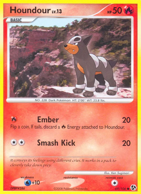 69-RH Houndour – Great Encounters