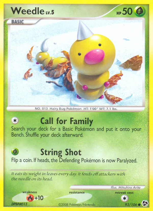 93-RH Weedle – Great Encounters