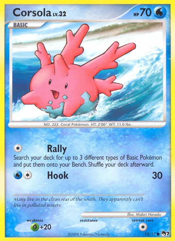 13 Corsola – POP Series 7