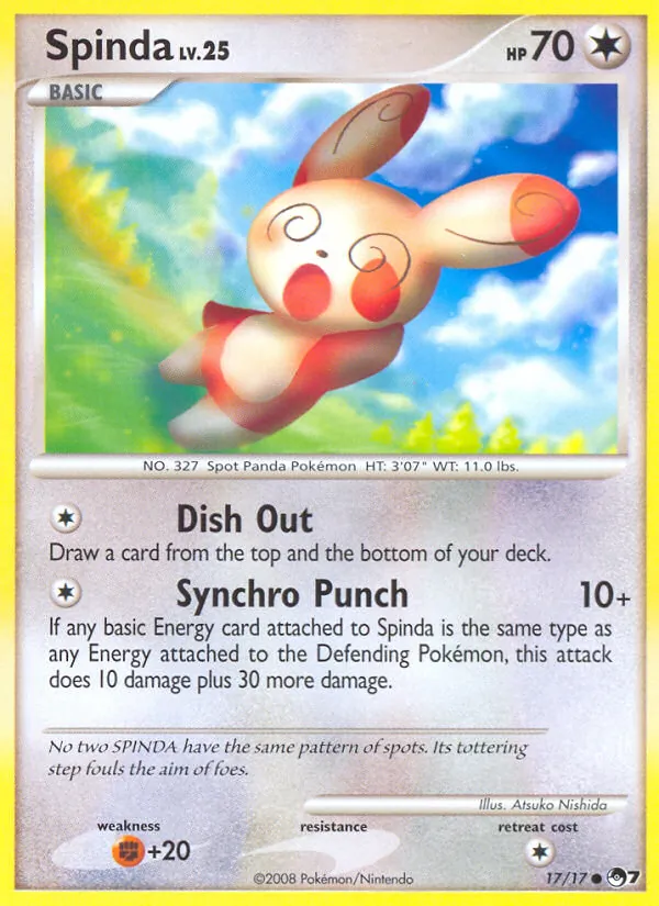 17 Spinda – POP Series 7