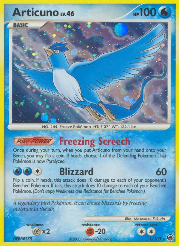 1 Articuno – Majestic Dawn