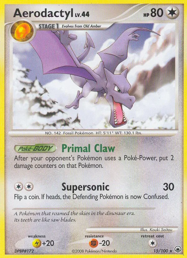 15 Aerodactyl – Majestic Dawn