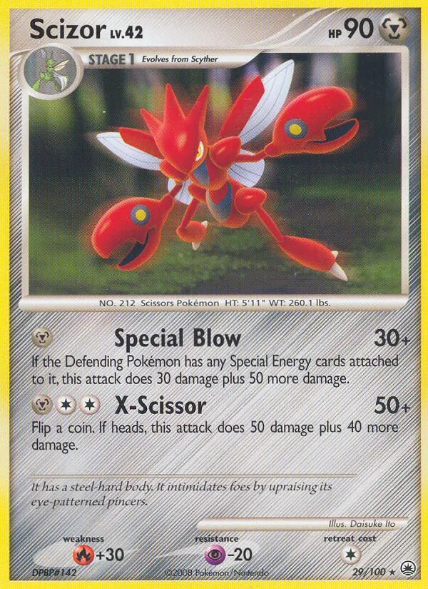 29 Scizor – Majestic Dawn