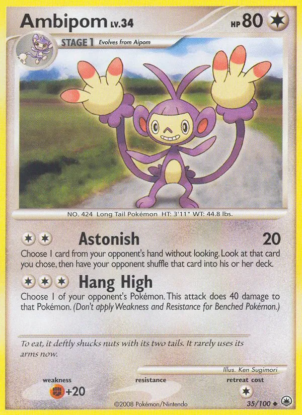 35 Ambipom – Majestic Dawn