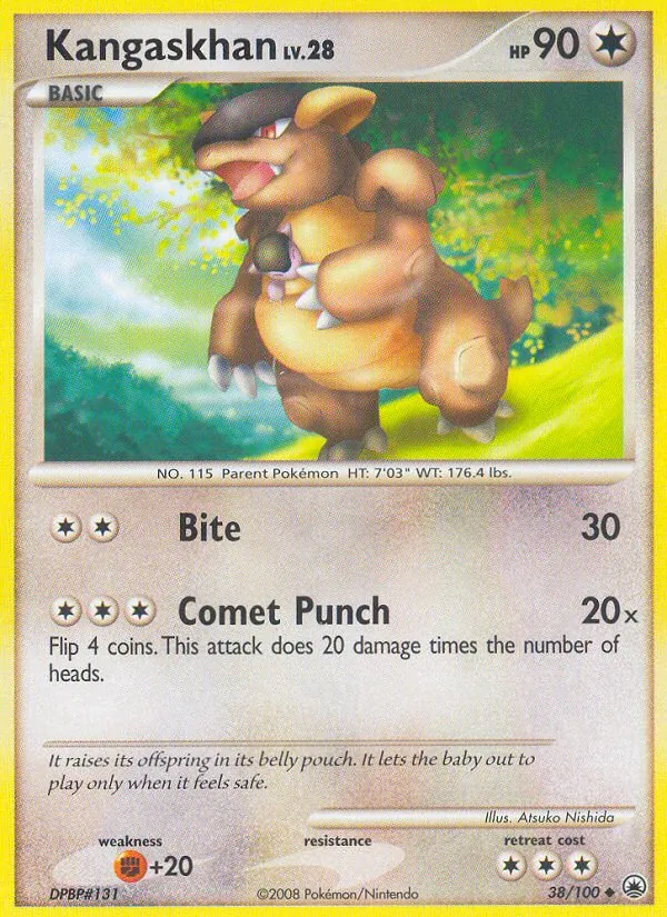 38 Kangaskhan – Majestic Dawn