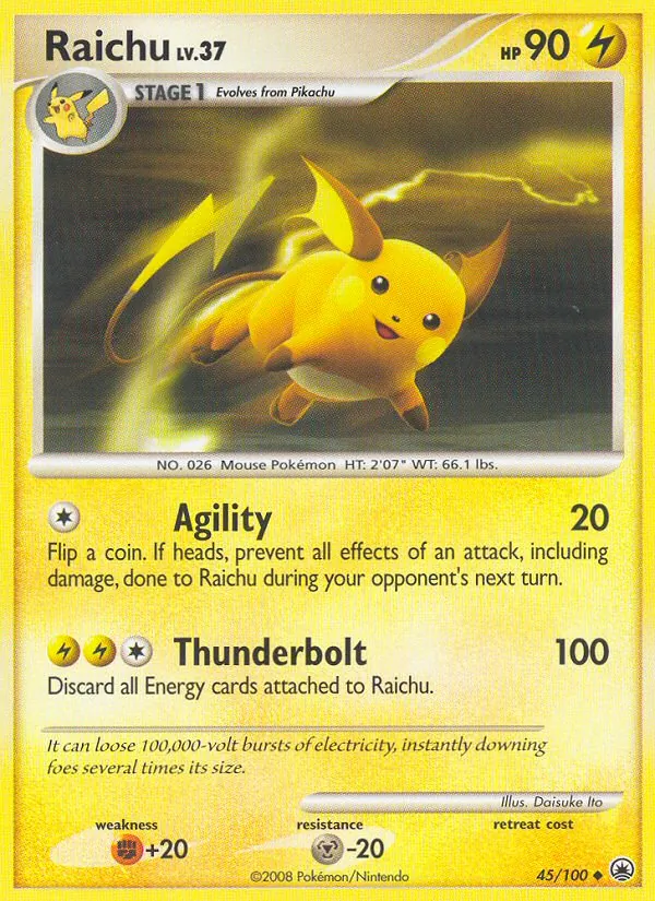 45 Raichu – Majestic Dawn