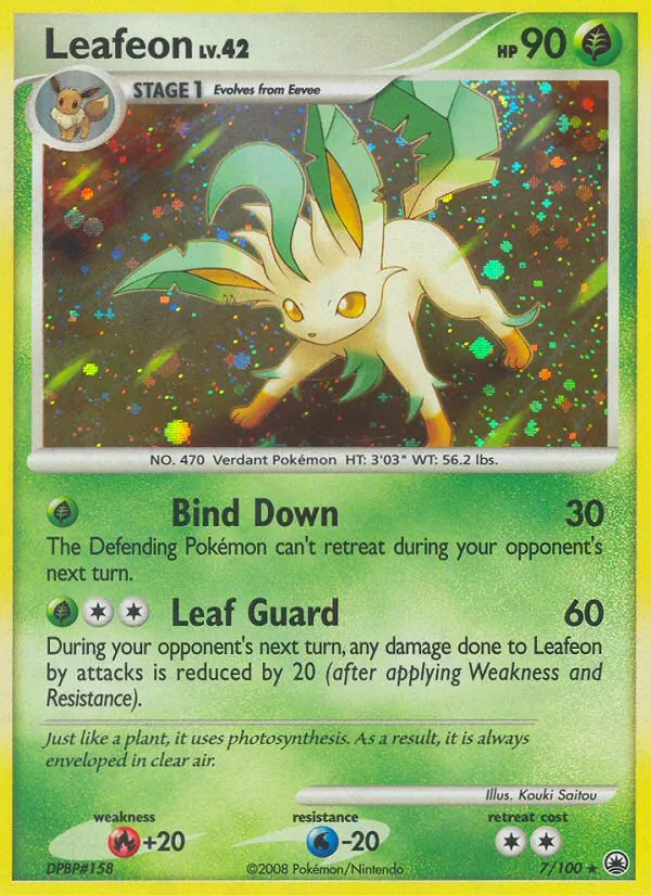7 Leafeon – Majestic Dawn