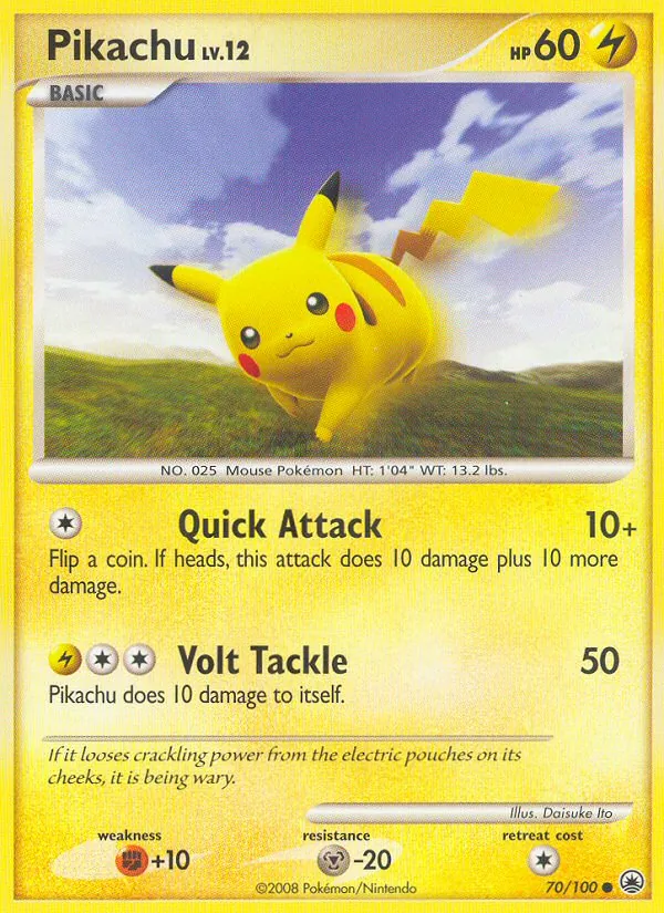 70 Pikachu – Majestic Dawn