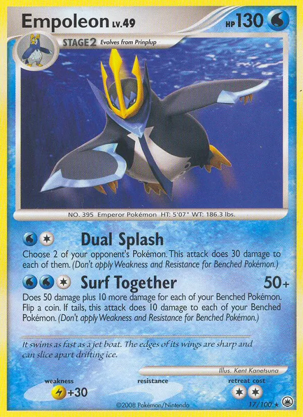 17-RH Empoleon – Majestic Dawn