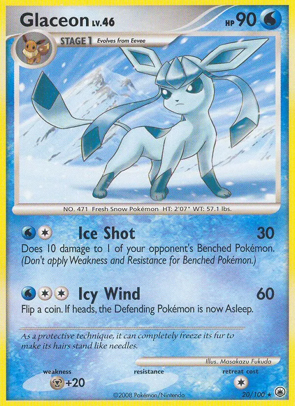 20-RH Glaceon – Majestic Dawn